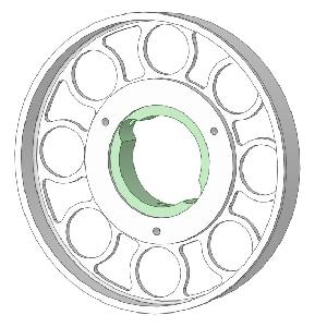 Nikko Nighteater 4" Wheel (30mm Tube) Image